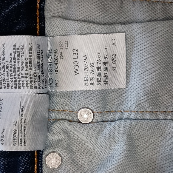 Levi's 541 All Seasons Tech Men's Jeans - Picture 5 of 6